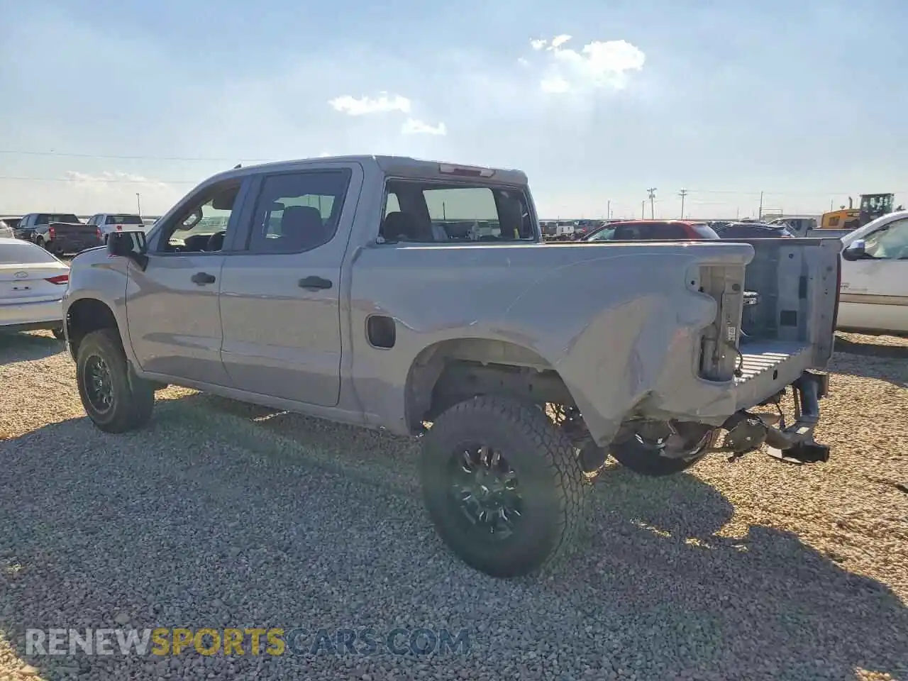 2 Photograph of a damaged car 2GCUDAED4R1173061 CHEVROLET SILVERADO 2024