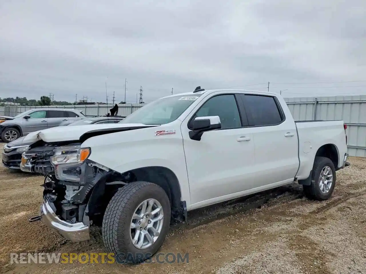 1 Photograph of a damaged car 2GCUDDED4R1269869 CHEVROLET SILVERADO 2024