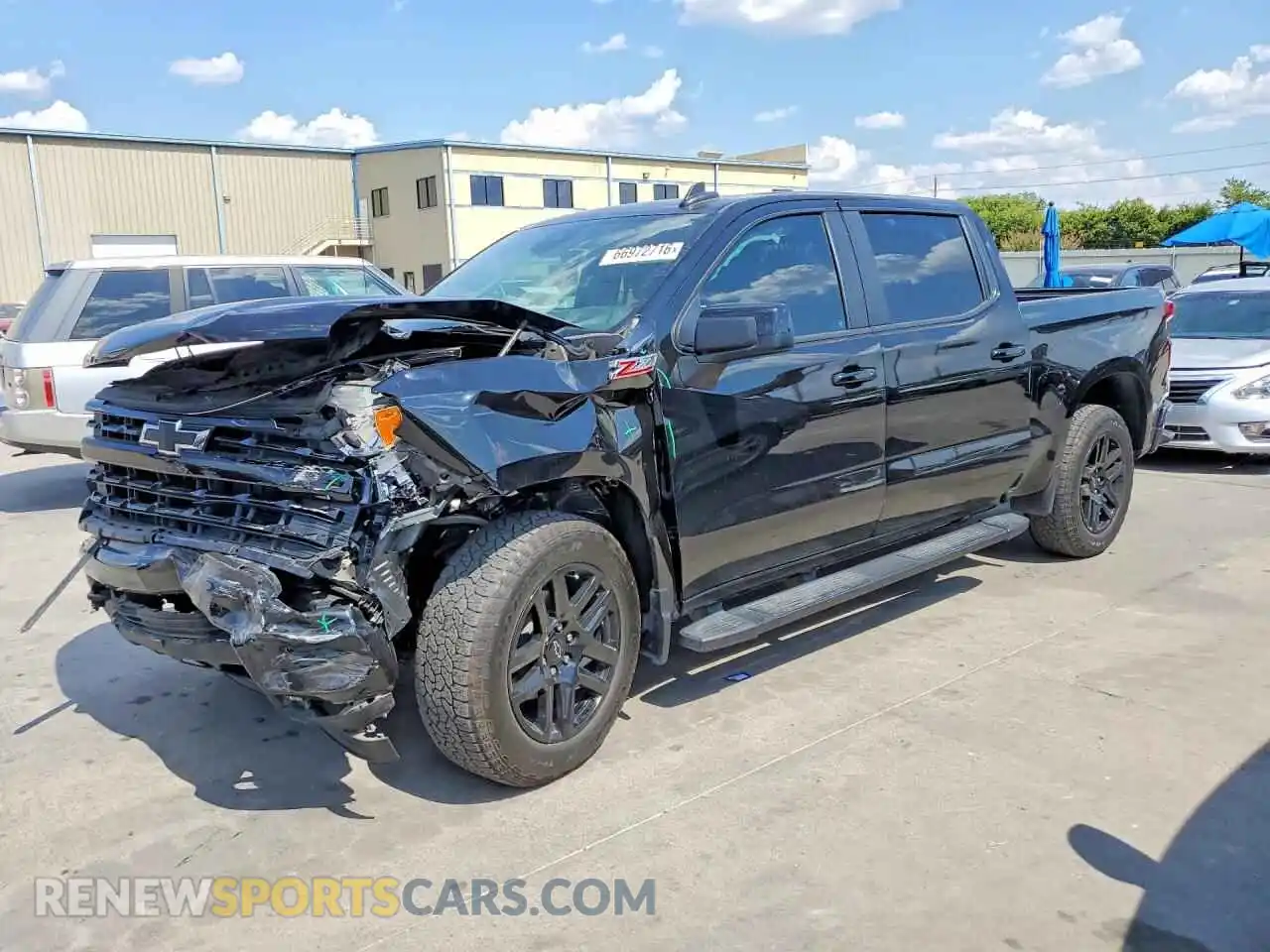 1 Photograph of a damaged car 2GCUDEED9R1193653 CHEVROLET SILVERADO 2024