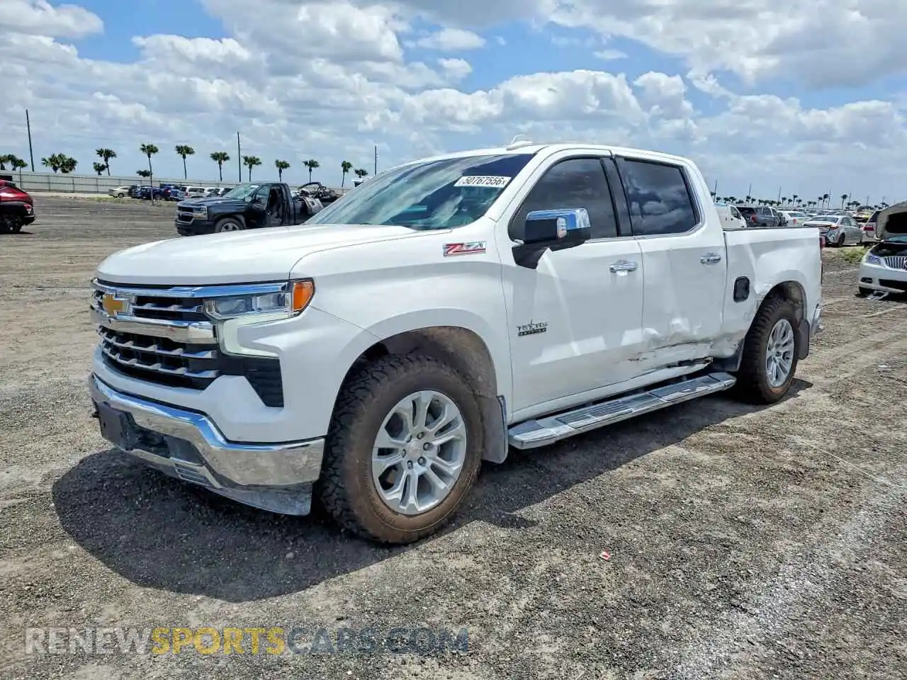 1 Photograph of a damaged car 2GCUDGED1R1248575 CHEVROLET SILVERADO 2024