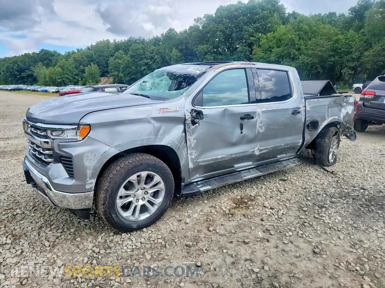 1 fotografías del automóvil dañado 2GCUDGED7R1129218 CHEVROLET SILVERADO 2024