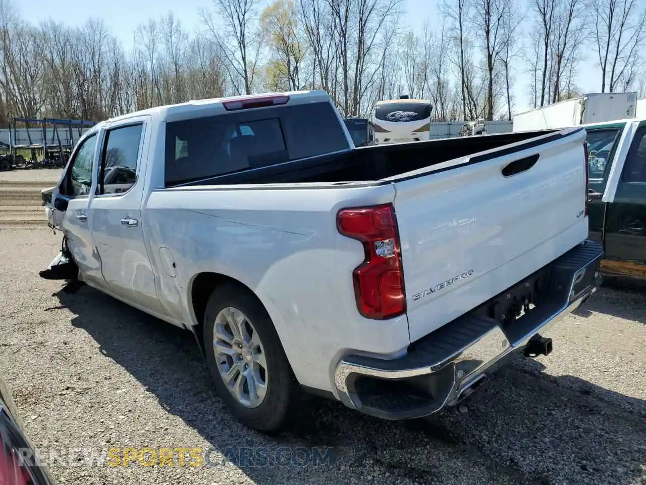 2 Photograph of a damaged car 2GCUDGED8R1150787 CHEVROLET SILVERADO 2024