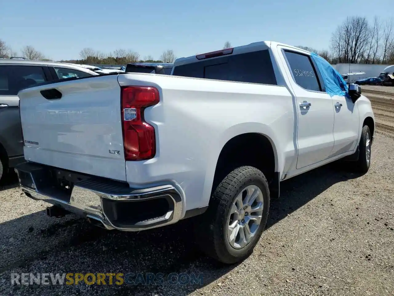 3 Photograph of a damaged car 2GCUDGED8R1150787 CHEVROLET SILVERADO 2024