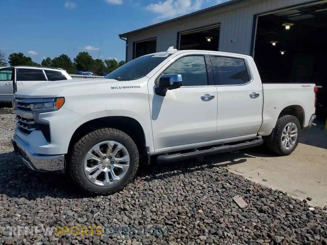 1 Photograph of a damaged car 2GCUDGEDXR1200489 CHEVROLET SILVERADO 2024