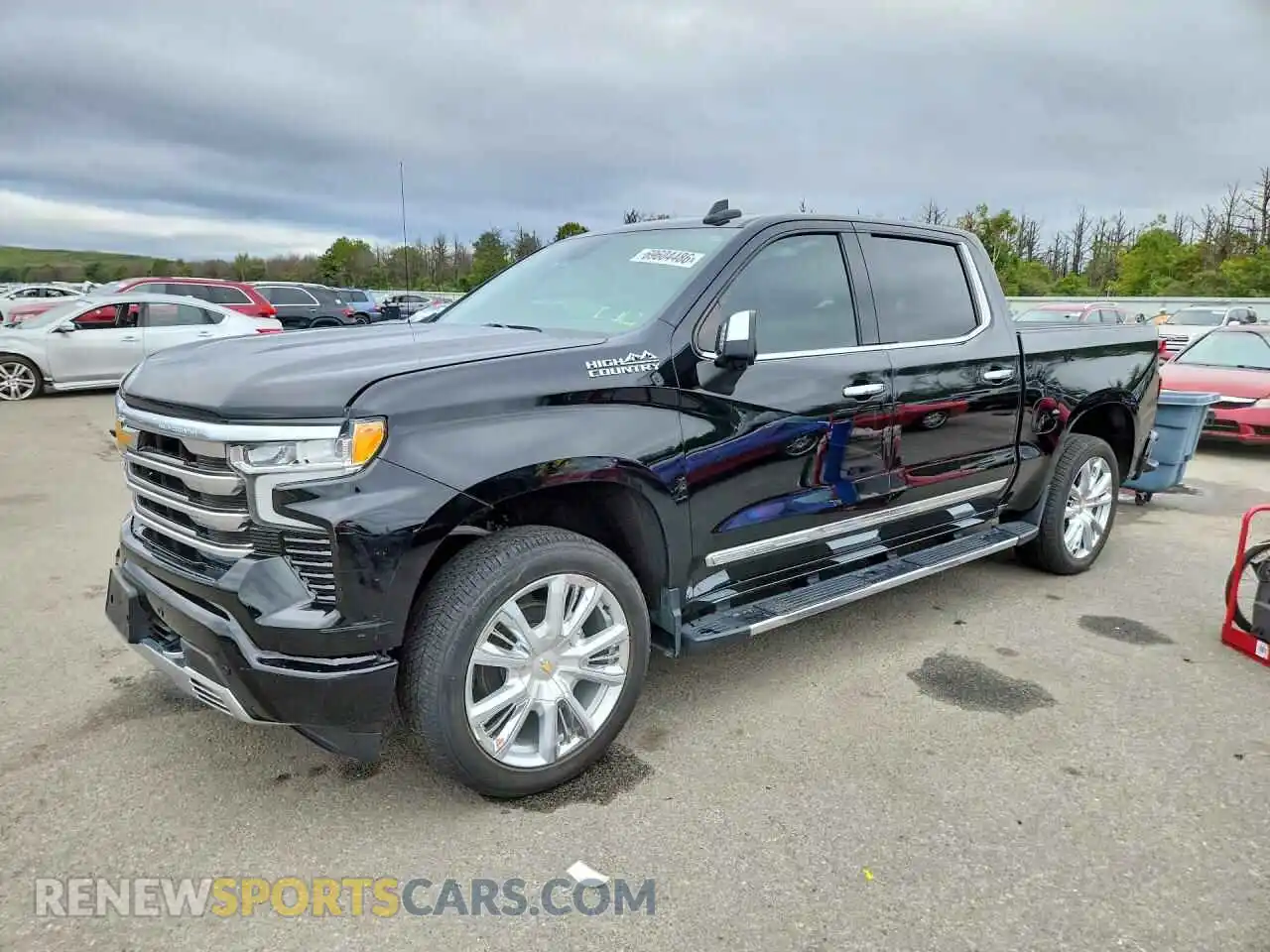 1 Photograph of a damaged car 2GCUDJED1R1177259 CHEVROLET SILVERADO 2024