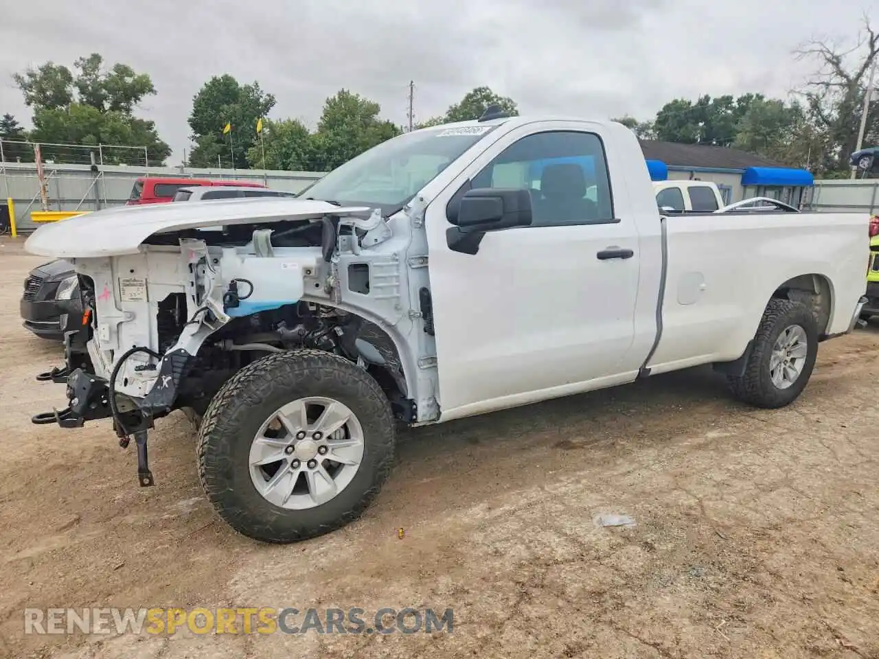 1 Photograph of a damaged car 3GCNAAED1RG350265 CHEVROLET SILVERADO 2024
