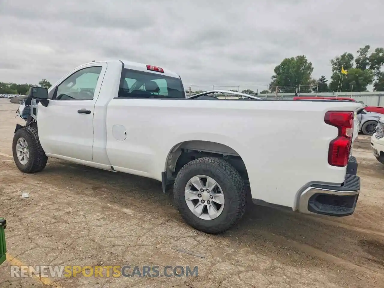 2 Photograph of a damaged car 3GCNAAED1RG350265 CHEVROLET SILVERADO 2024