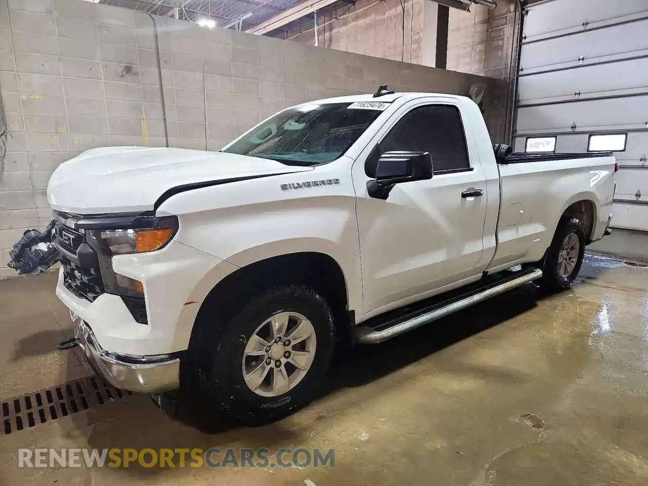 1 Photograph of a damaged car 3GCNAAEDXRG357604 CHEVROLET SILVERADO 2024