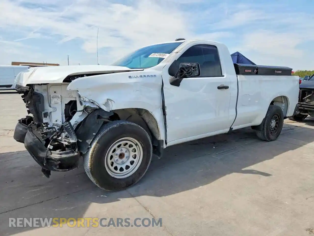 1 Photograph of a damaged car 3GCNAAEK1RG123379 CHEVROLET SILVERADO 2024