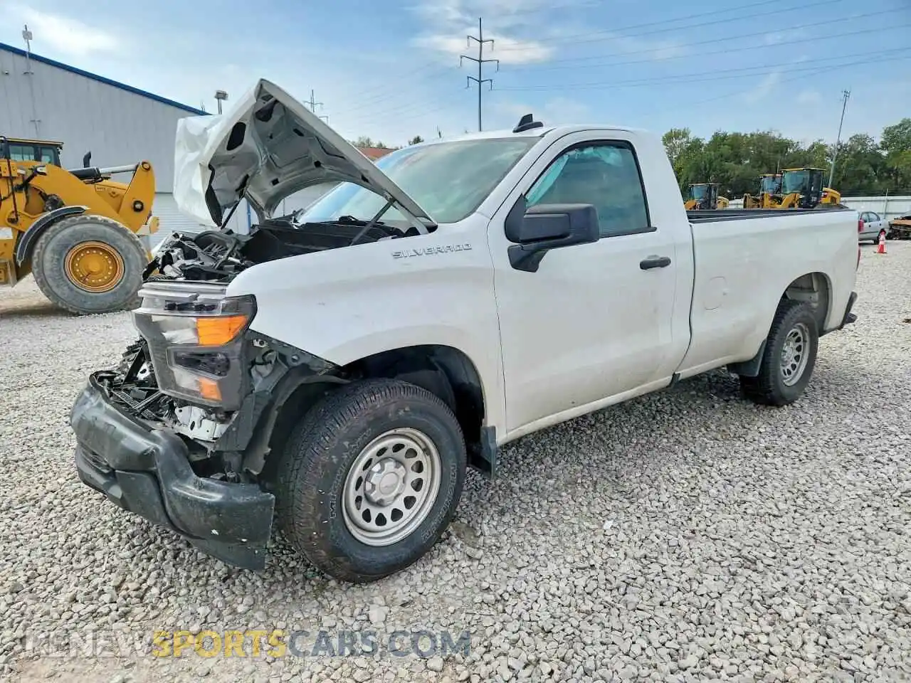 1 Photograph of a damaged car 3GCNAAEK3RG118023 CHEVROLET SILVERADO 2024