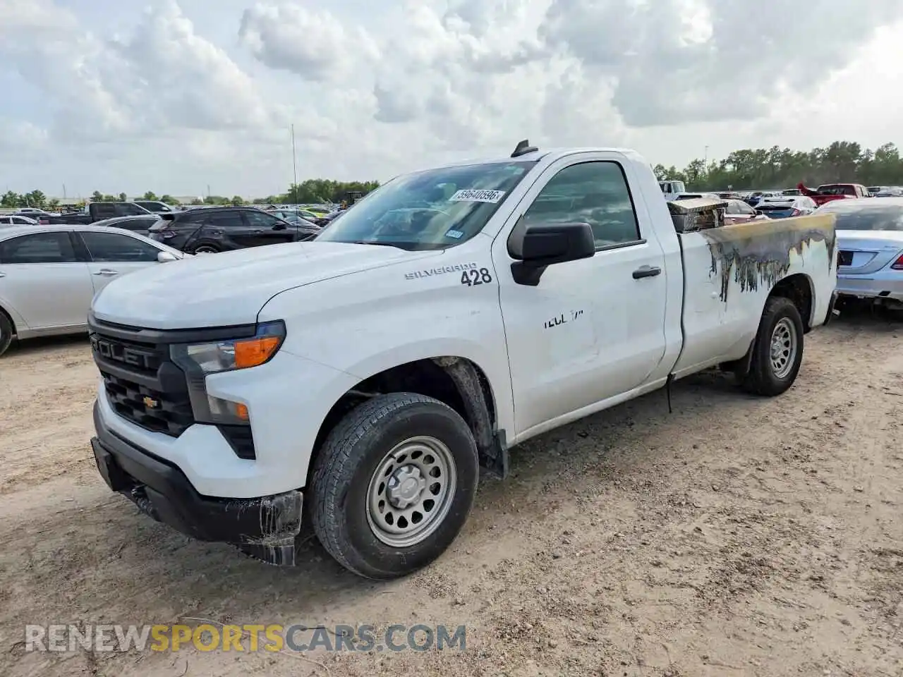 1 Photograph of a damaged car 3GCNAAEK3RG288916 CHEVROLET SILVERADO 2024