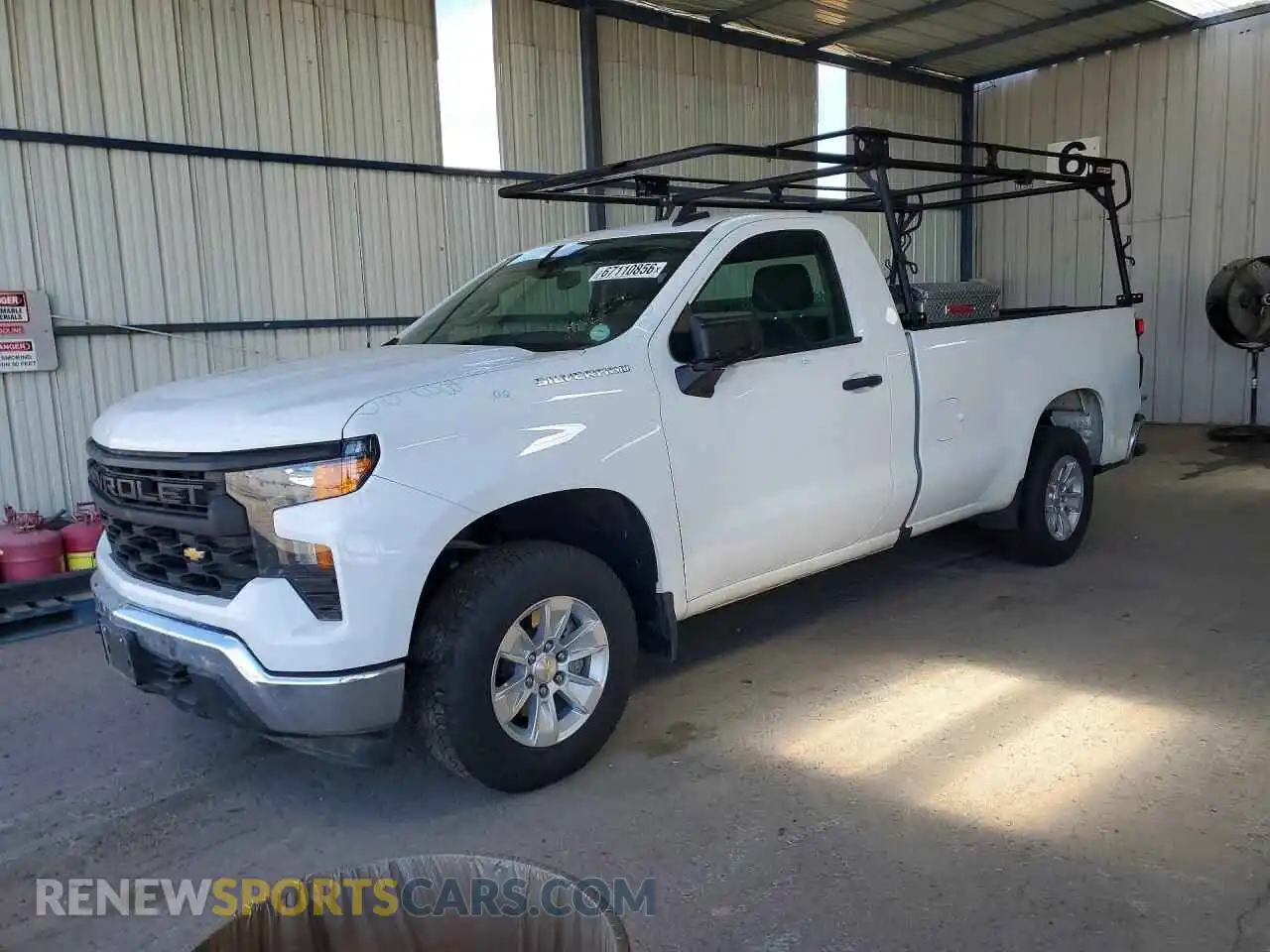 1 Photograph of a damaged car 3GCNAAEK4RG235349 CHEVROLET SILVERADO 2024