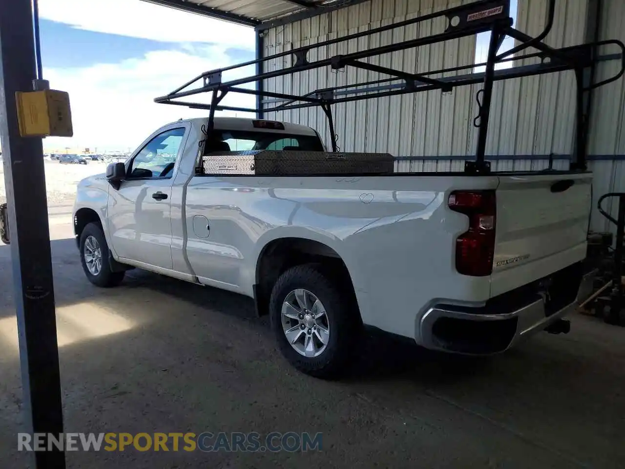 2 Photograph of a damaged car 3GCNAAEK4RG235349 CHEVROLET SILVERADO 2024