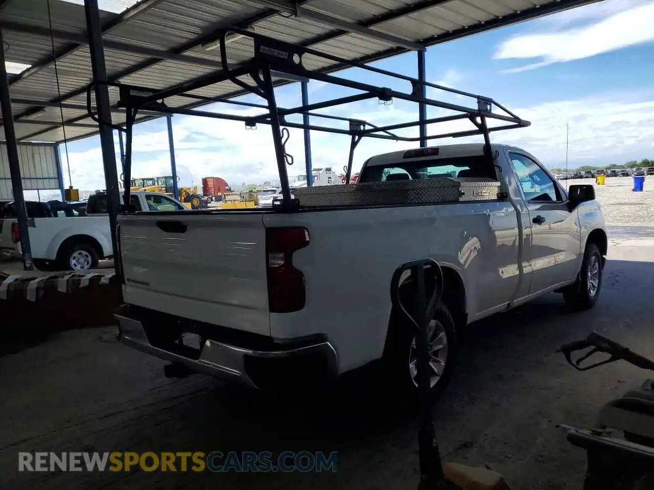 3 Photograph of a damaged car 3GCNAAEK4RG235349 CHEVROLET SILVERADO 2024