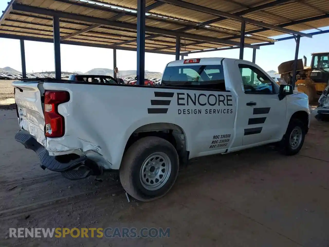 3 Фотография поврежденного автомобиля 3GCNAAEK6RG326848 CHEVROLET SILVERADO 2024