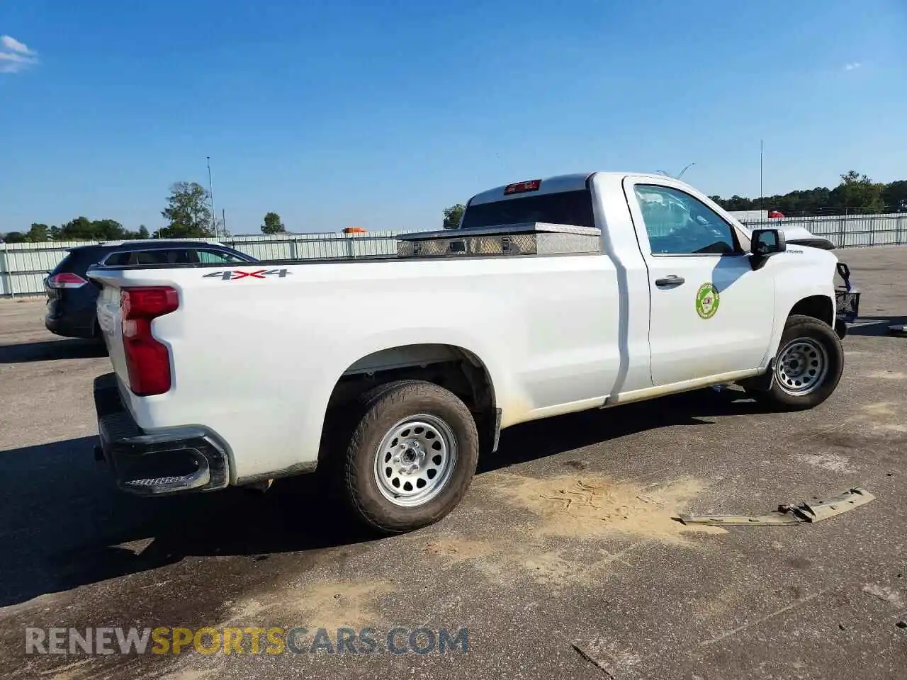 3 fotografías del automóvil dañado 3GCNDAEK1RG241021 CHEVROLET SILVERADO 2024