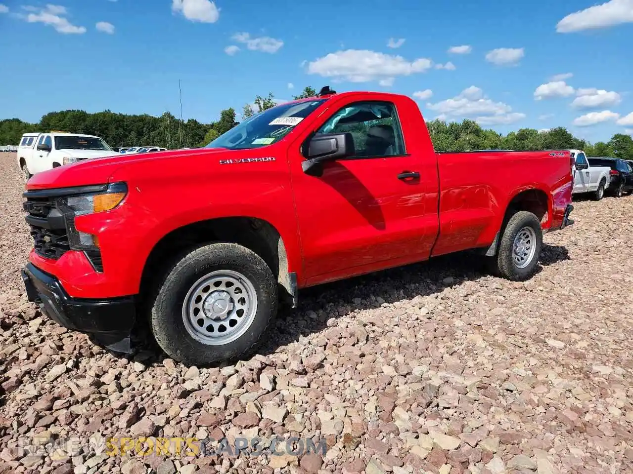 1 Photograph of a damaged car 3GCNDAEK7RG239290 CHEVROLET SILVERADO 2024