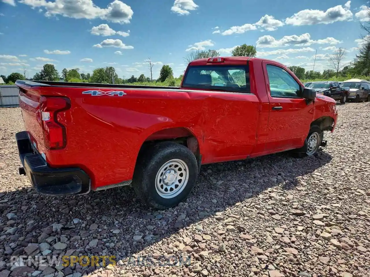 3 Photograph of a damaged car 3GCNDAEK7RG239290 CHEVROLET SILVERADO 2024