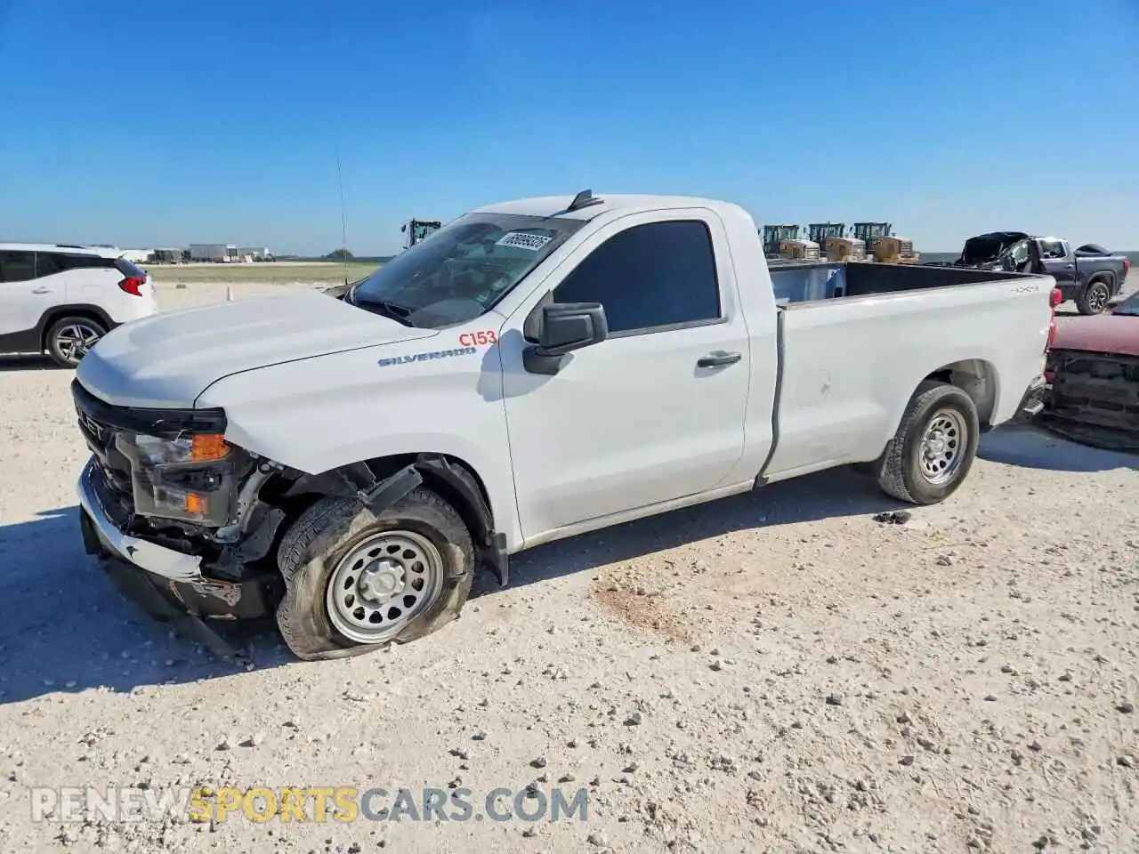 1 Photograph of a damaged car 3GCNDAEKXRG103610 CHEVROLET SILVERADO 2024