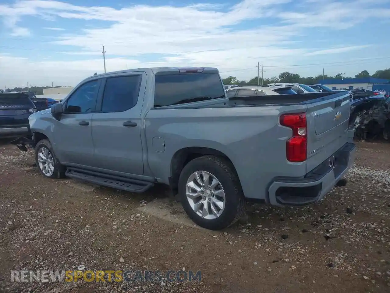 2 Photograph of a damaged car 3GCPABEK1RG323547 CHEVROLET SILVERADO 2024