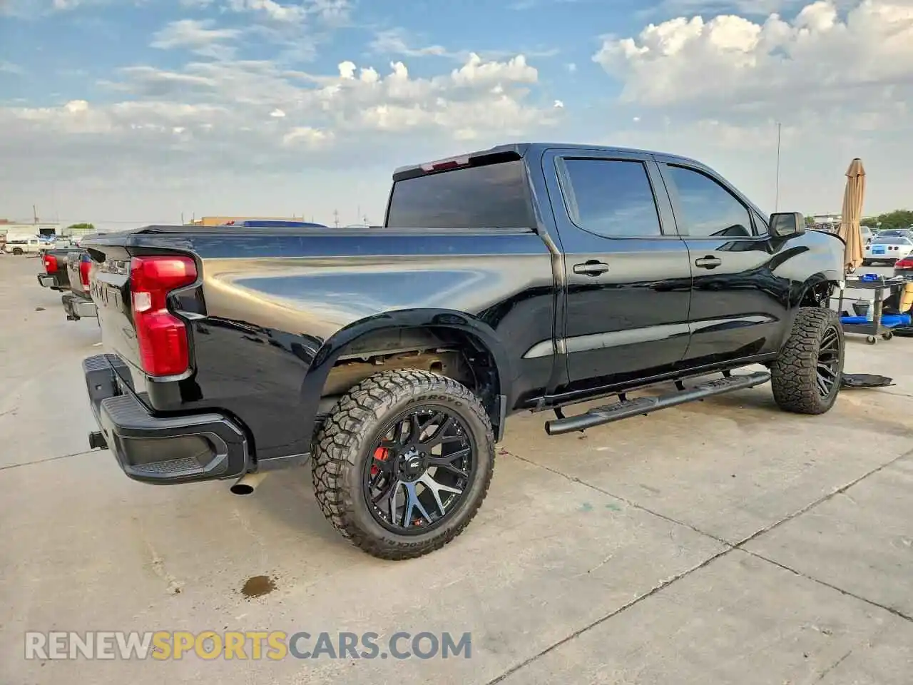 3 Photograph of a damaged car 3GCPABEK4RG107417 CHEVROLET SILVERADO 2024