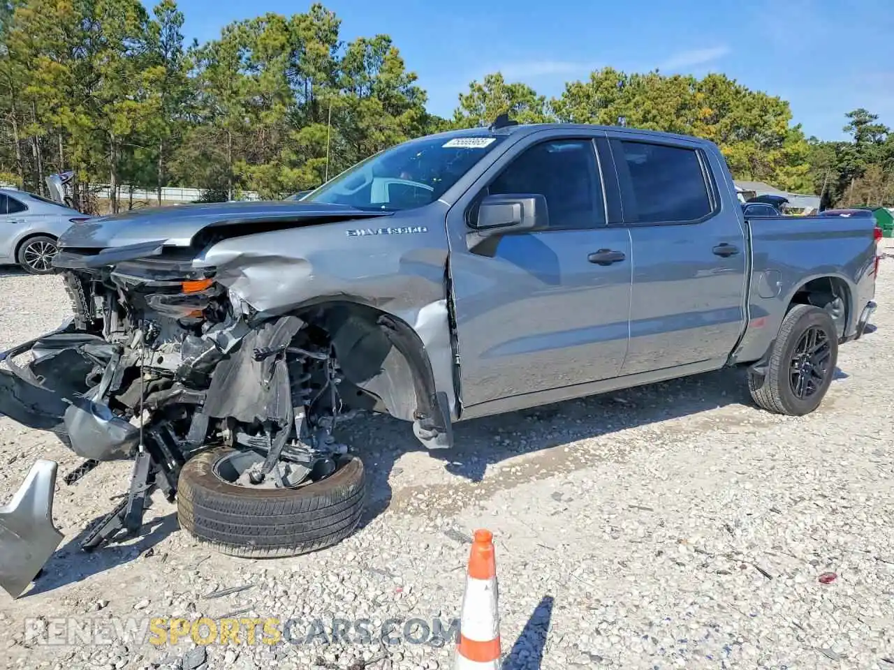 1 fotografías del automóvil dañado 3GCPABEK4RG451815 CHEVROLET SILVERADO 2024