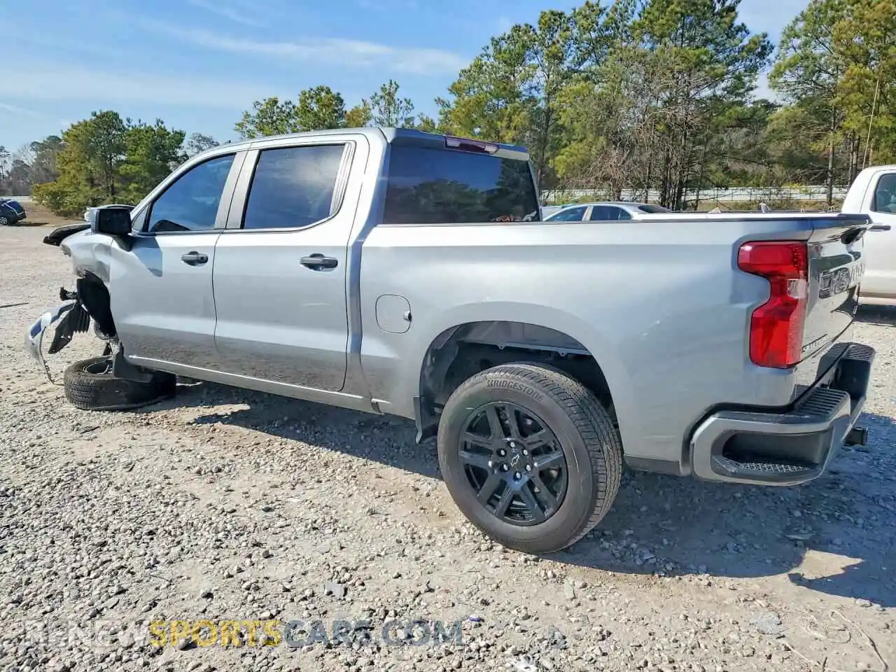 2 fotografías del automóvil dañado 3GCPABEK4RG451815 CHEVROLET SILVERADO 2024
