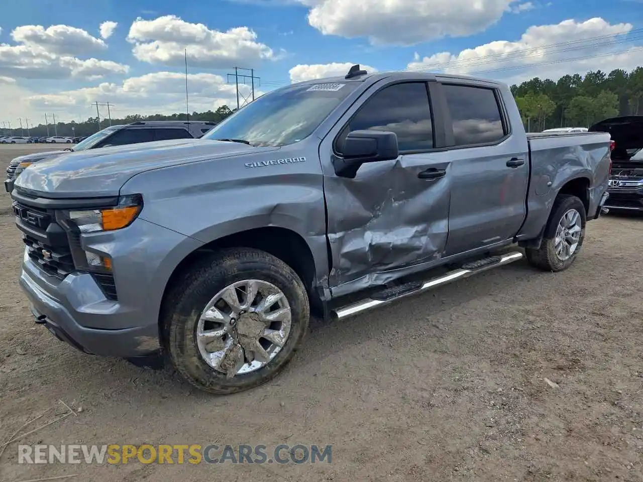 1 Photograph of a damaged car 3GCPABEK6RG299097 CHEVROLET SILVERADO 2024