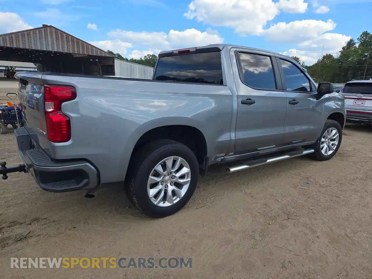 3 Photograph of a damaged car 3GCPABEK6RG299097 CHEVROLET SILVERADO 2024
