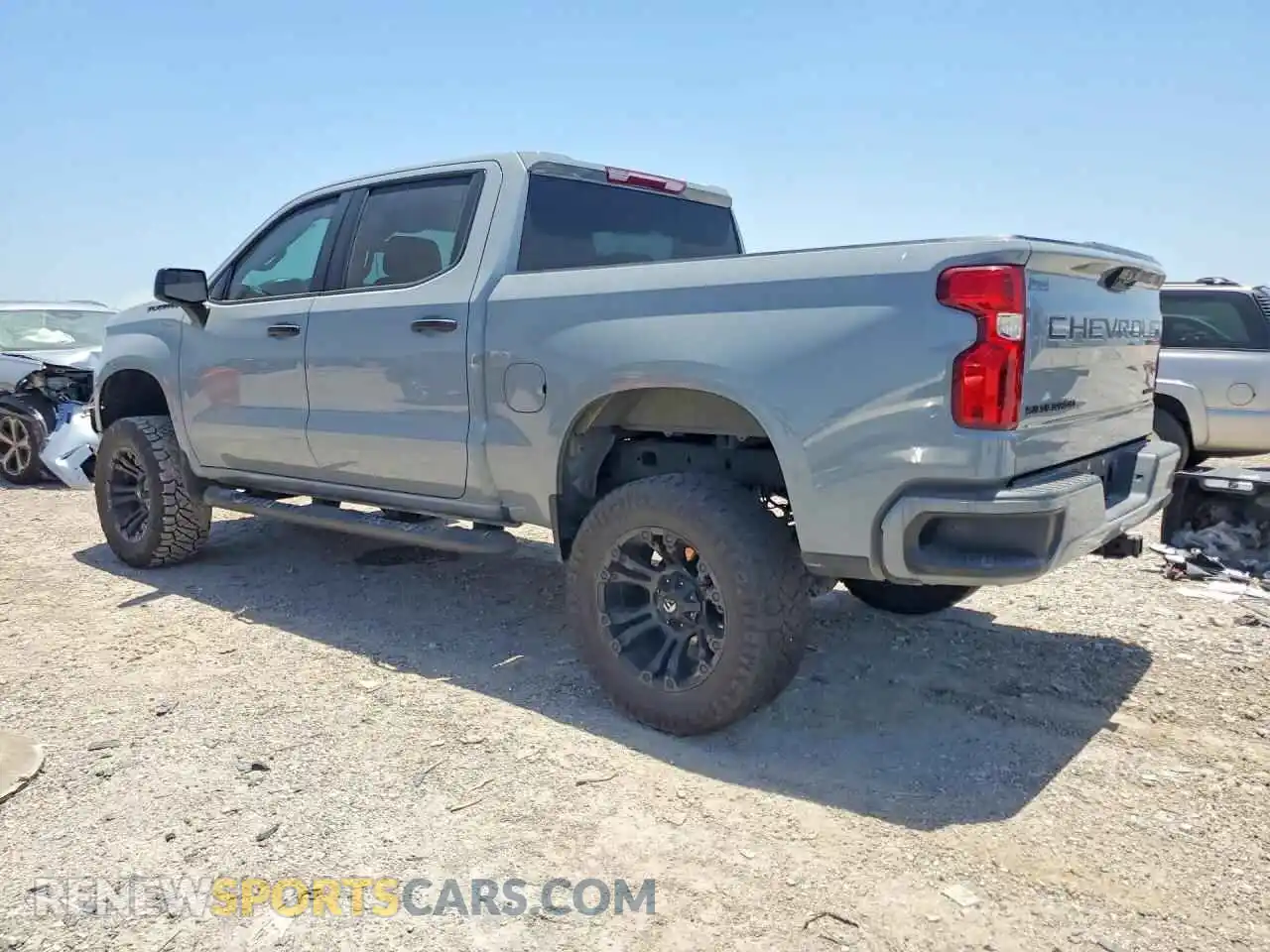 2 Photograph of a damaged car 3GCPABEK6RG355474 CHEVROLET SILVERADO 2024