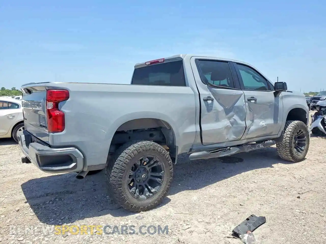 3 Photograph of a damaged car 3GCPABEK6RG355474 CHEVROLET SILVERADO 2024