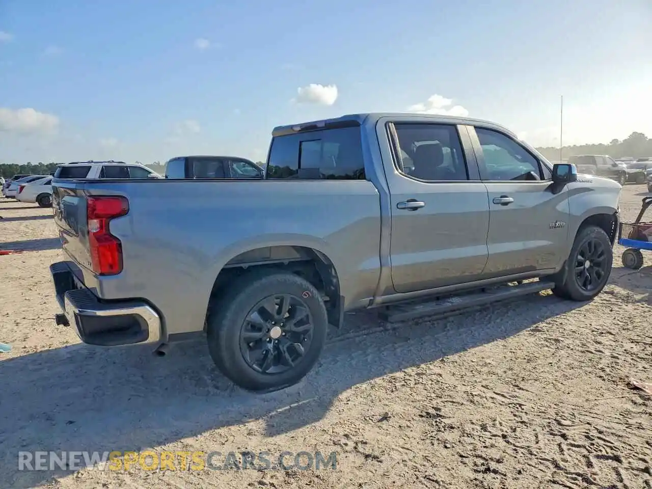 3 fotografías del automóvil dañado 3GCPACED0RG117093 CHEVROLET SILVERADO 2024
