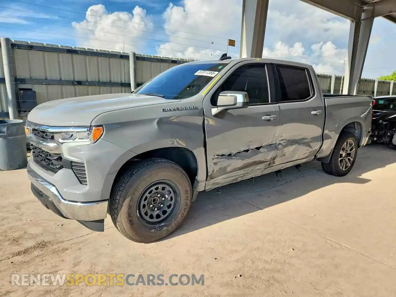 1 Фотография поврежденного автомобиля 3GCPACEK3RG168490 CHEVROLET SILVERADO 2024