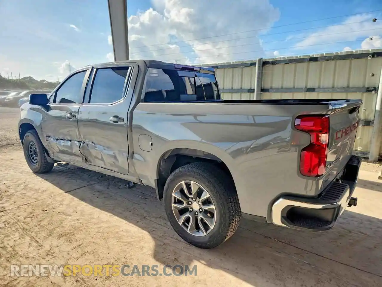 2 Фотография поврежденного автомобиля 3GCPACEK3RG168490 CHEVROLET SILVERADO 2024