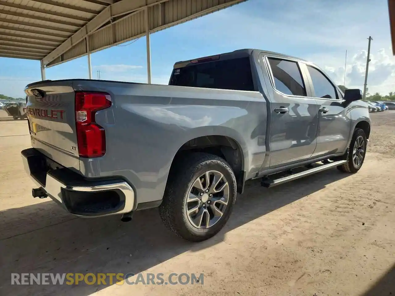 3 Фотография поврежденного автомобиля 3GCPACEK3RG168490 CHEVROLET SILVERADO 2024