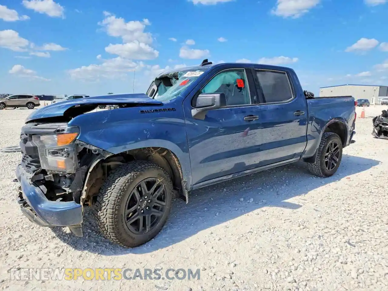1 Photograph of a damaged car 3GCPDBEK5RG192548 CHEVROLET SILVERADO 2024