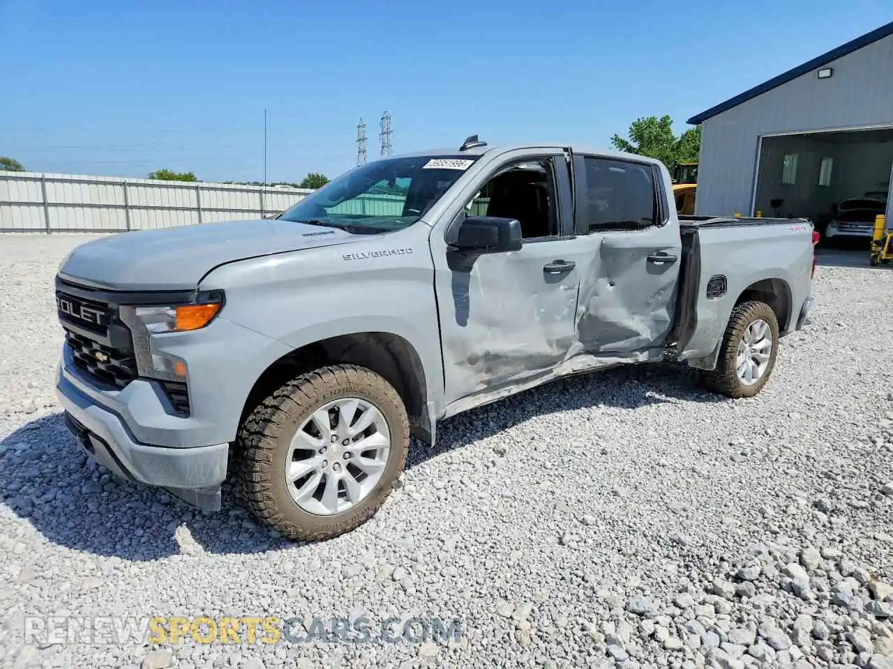 1 Photograph of a damaged car 3GCPDBEK6RG352081 CHEVROLET SILVERADO 2024
