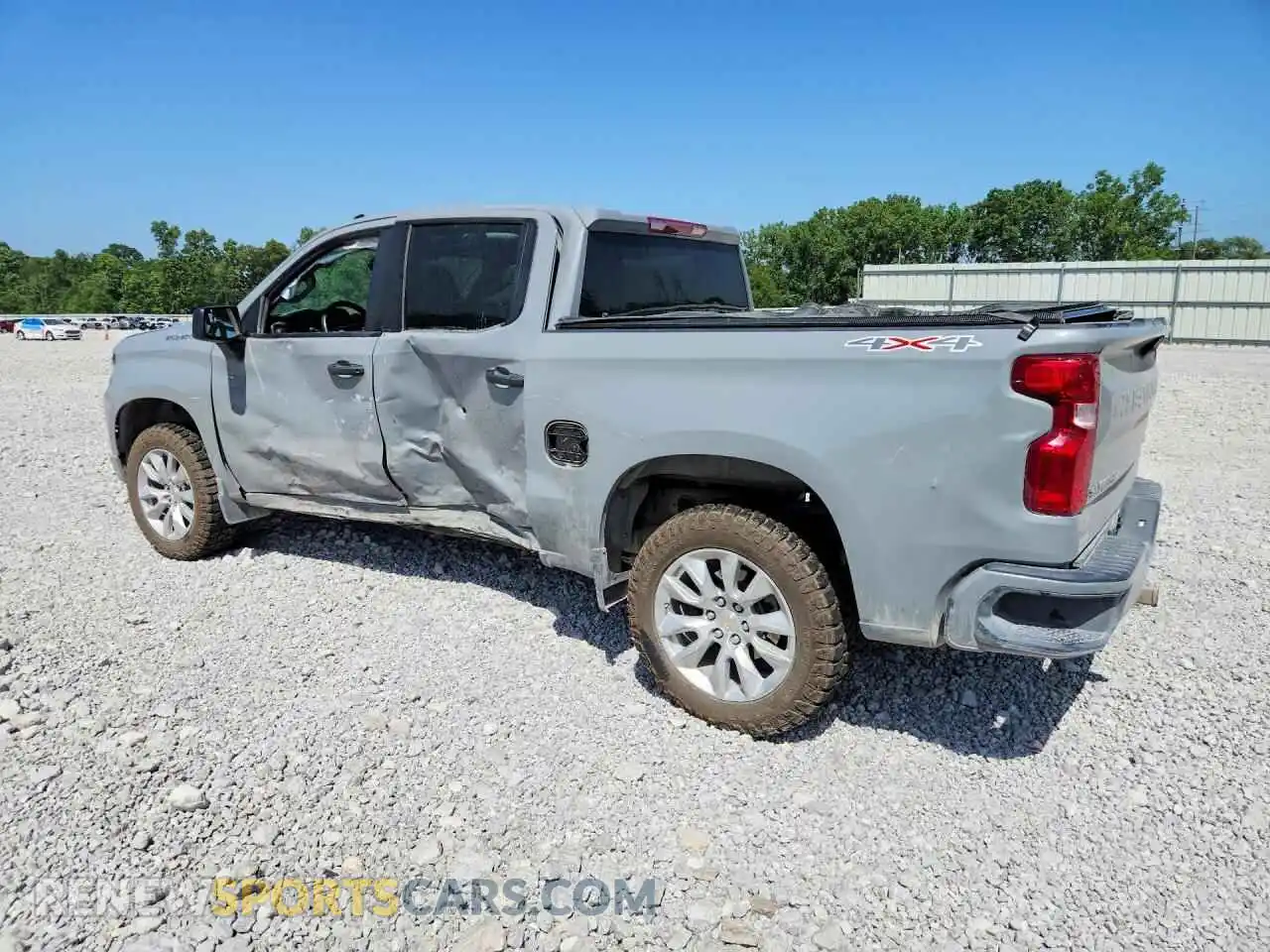 2 Photograph of a damaged car 3GCPDBEK6RG352081 CHEVROLET SILVERADO 2024