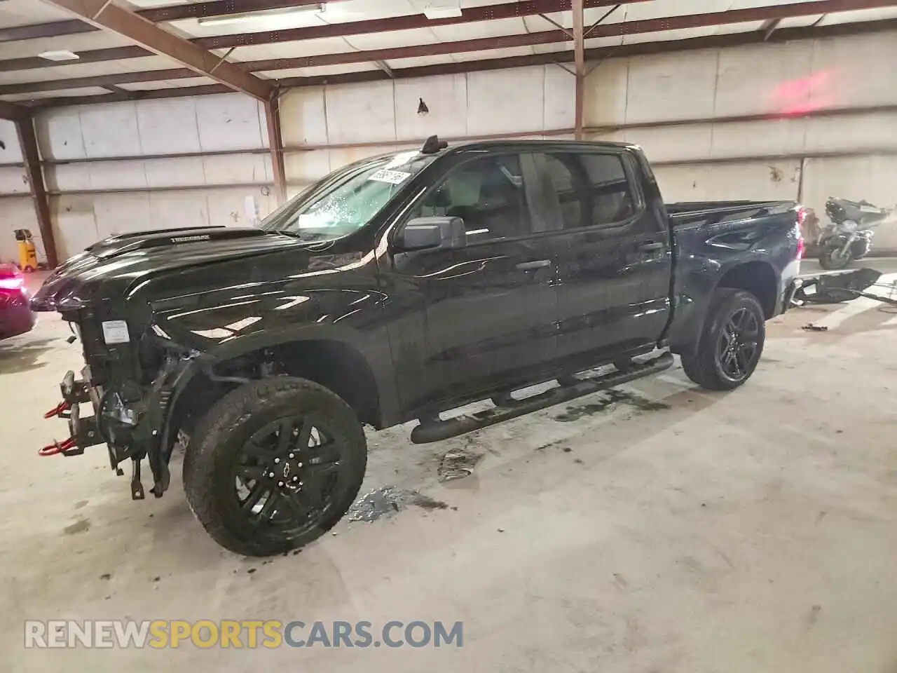 1 Photograph of a damaged car 3GCPDCEK1RG428523 CHEVROLET SILVERADO 2024