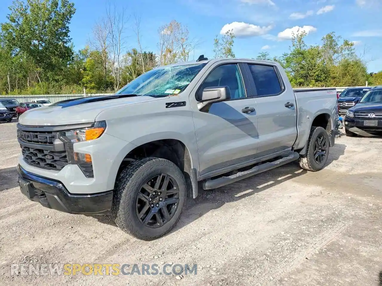 1 fotografías del automóvil dañado 3GCPDCEK3RG252381 CHEVROLET SILVERADO 2024