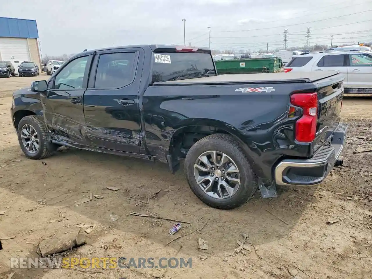2 Photograph of a damaged car 3GCPDKEK0RG388882 CHEVROLET SILVERADO 2024