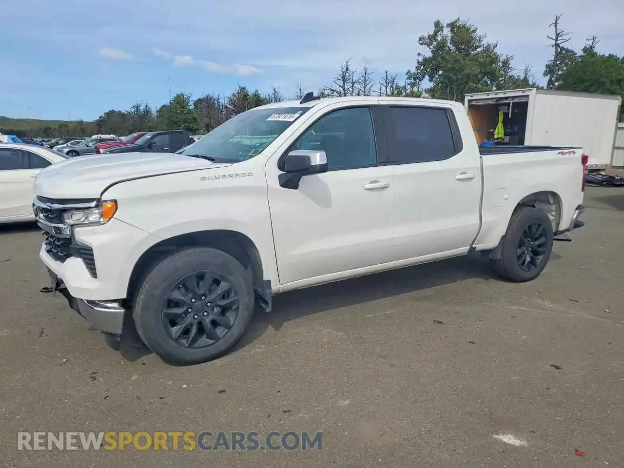 1 fotografías del automóvil dañado 3GCPDKEK2RG256657 CHEVROLET SILVERADO 2024