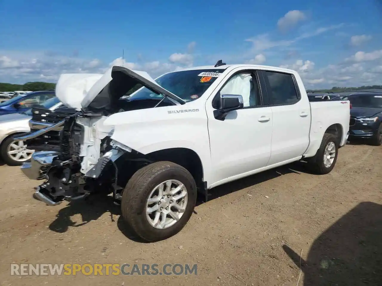 1 fotografías del automóvil dañado 3GCPDKEK5RG162529 CHEVROLET SILVERADO 2024