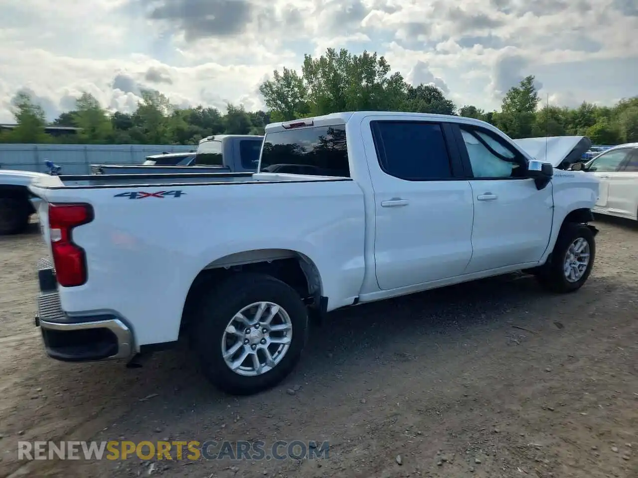 3 fotografías del automóvil dañado 3GCPDKEK5RG162529 CHEVROLET SILVERADO 2024