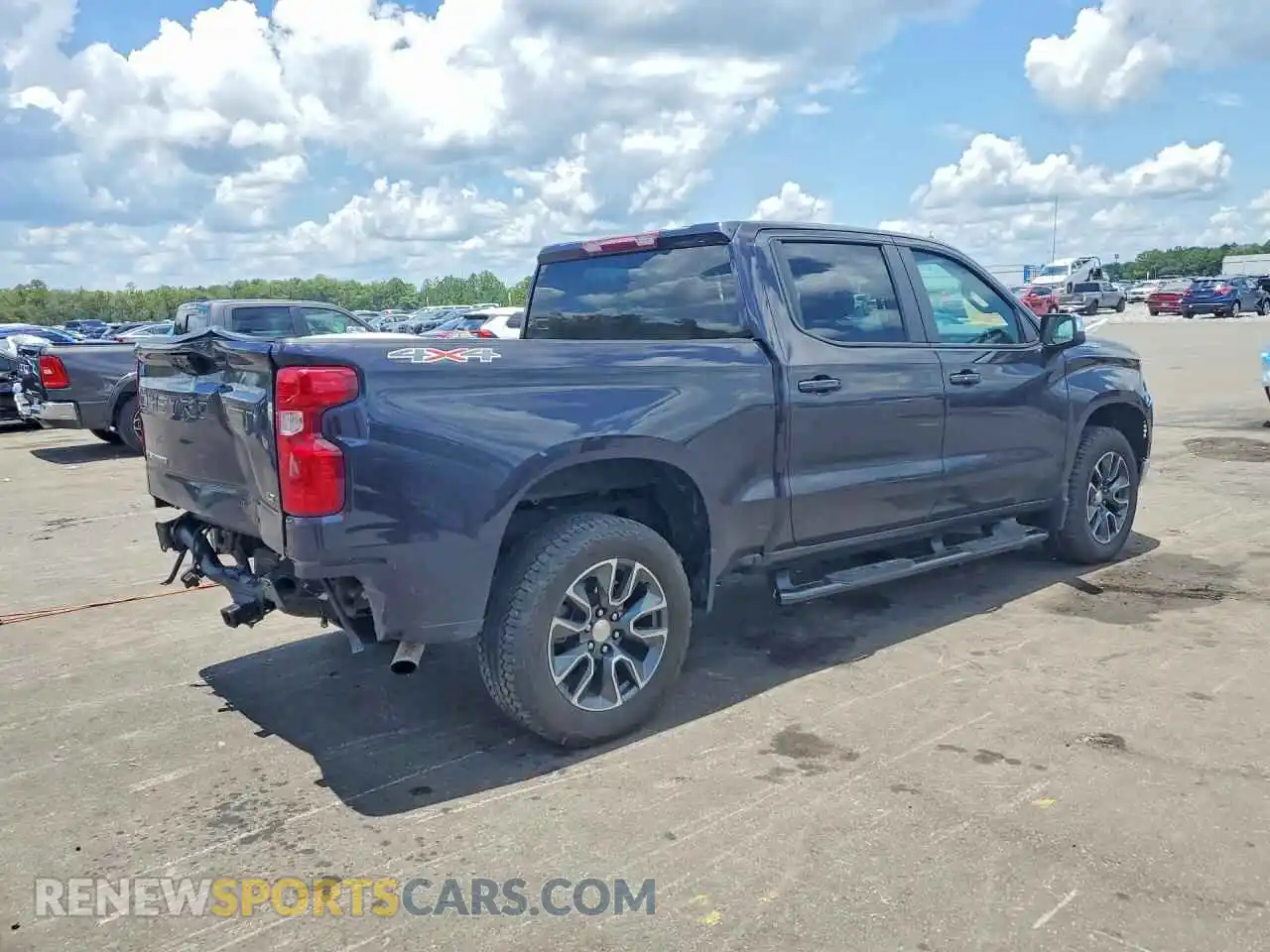 3 Photograph of a damaged car 3GCPDKEK6RG220356 CHEVROLET SILVERADO 2024