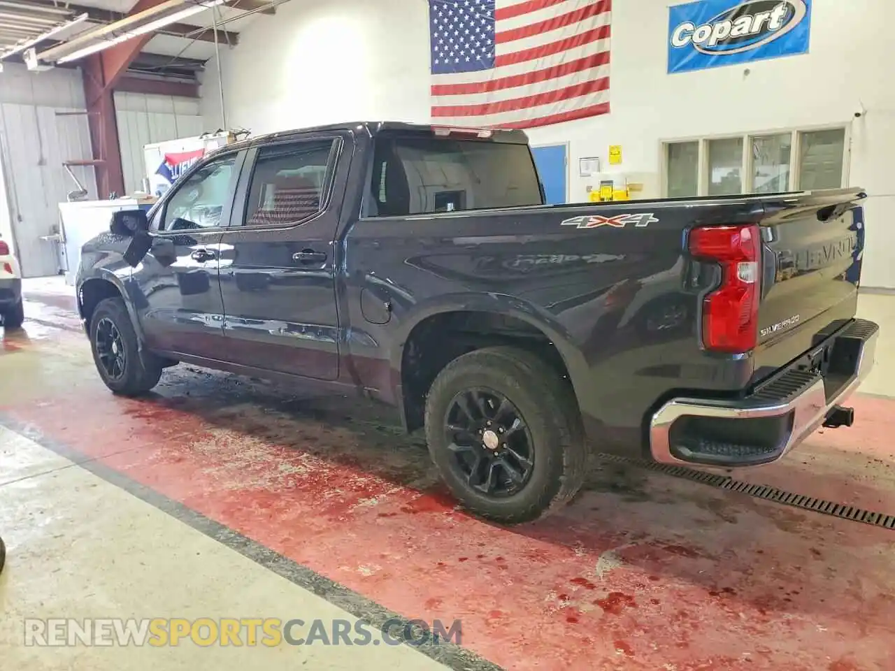 2 fotografías del automóvil dañado 3GCPDKEK6RG225914 CHEVROLET SILVERADO 2024
