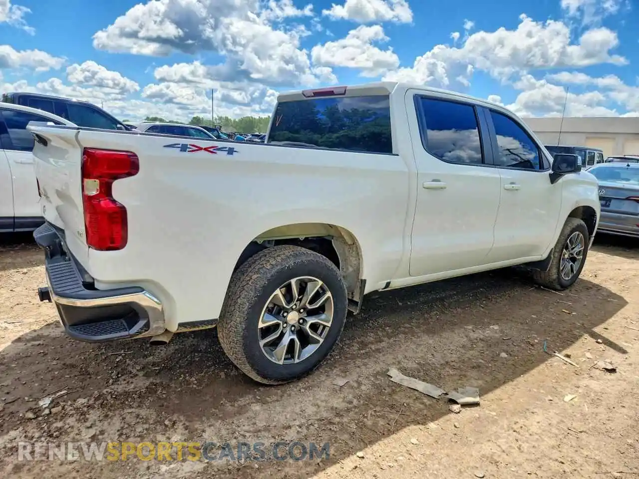 3 Photograph of a damaged car 3GCPDKEK7RG315038 CHEVROLET SILVERADO 2024