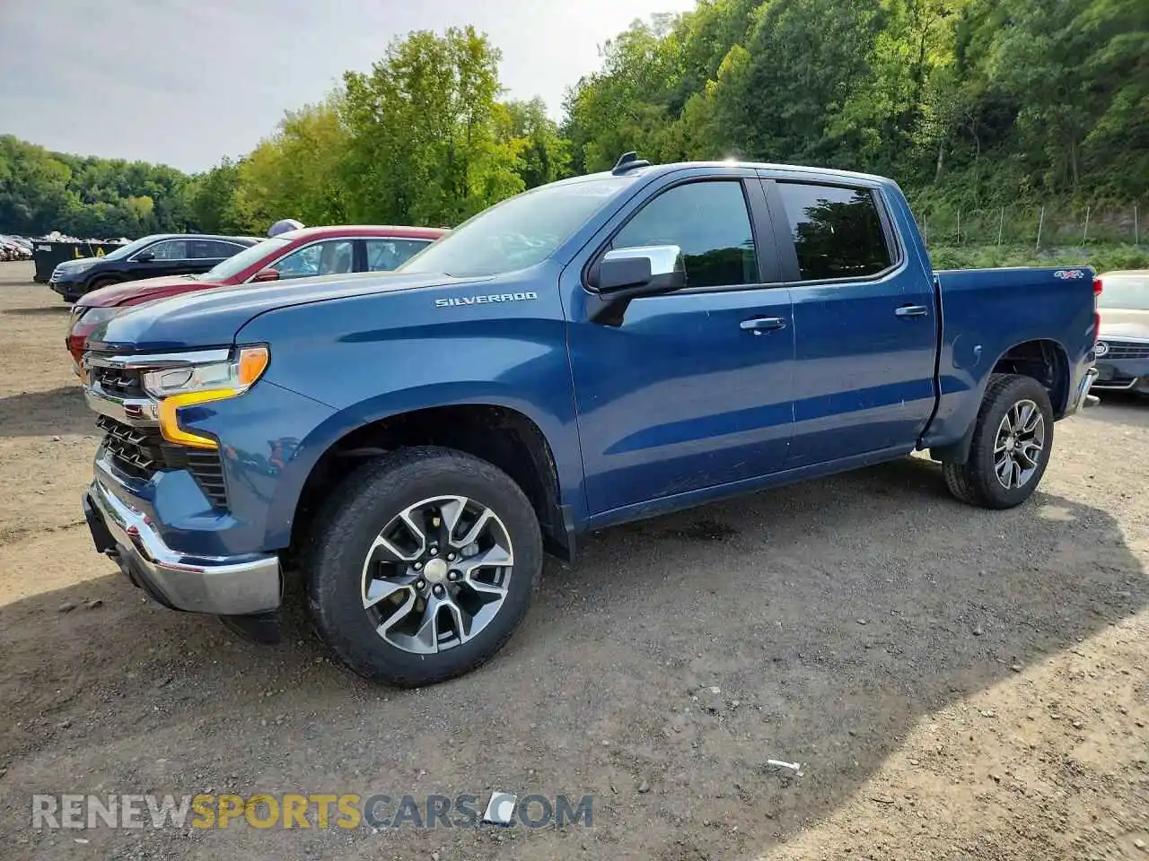 1 fotografías del automóvil dañado 3GCPDKEK8RG300323 CHEVROLET SILVERADO 2024
