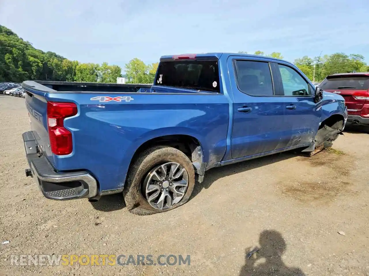 3 fotografías del automóvil dañado 3GCPDKEK8RG300323 CHEVROLET SILVERADO 2024
