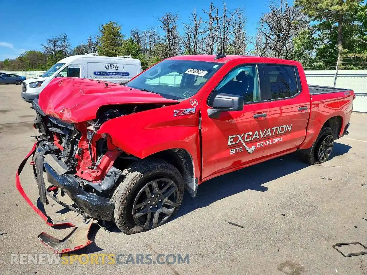 1 Photograph of a damaged car 3GCUDCE89RG266826 CHEVROLET SILVERADO 2024